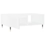 White engineered wood coffee table 90x60x35 cm by vidaXL, Coffee table - Ref: Foro24-827052, Price: 61,98 €, Discount: %