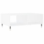 White engineered wood coffee table 90x60x35 cm by vidaXL, Coffee table - Ref: Foro24-827052, Price: 61,98 €, Discount: %