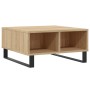 Mesa de centro madera de ingeniería roble Sonoma 60x60x30 cm de vidaXL, Mesas de centro - Ref: Foro24-827047, Precio: 38,01 €...