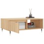 Sonoma oak engineered wood coffee table 90x60x35 cm by vidaXL, Coffee table - Ref: Foro24-827055, Price: 61,99 €, Discount: %