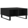 Mesa de centro madera de ingeniería negro 60x60x30 cm de vidaXL, Mesas de centro - Ref: Foro24-827045, Precio: 60,96 €, Descu...