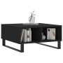 Mesa de centro madera de ingeniería negro 60x60x30 cm de vidaXL, Mesas de centro - Ref: Foro24-827045, Precio: 60,96 €, Descu...