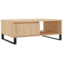 Mesa de centro madera de ingeniería roble Sonoma 90x60x35 cm de vidaXL, Mesas de centro - Ref: Foro24-827071, Precio: 68,87 €...