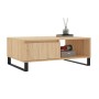 Mesa de centro madera de ingeniería roble Sonoma 90x60x35 cm de vidaXL, Mesas de centro - Ref: Foro24-827071, Precio: 68,87 €...