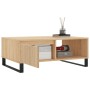 Mesa de centro madera de ingeniería roble Sonoma 90x60x35 cm de vidaXL, Mesas de centro - Ref: Foro24-827071, Precio: 68,87 €...