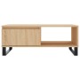 Sonoma oak engineered wood coffee table 90x60x35 cm by vidaXL, Coffee table - Ref: Foro24-827071, Price: 69,45 €, Discount: %