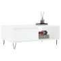 White engineered wood coffee table 90x60x35 cm by vidaXL, Coffee table - Ref: Foro24-827060, Price: 60,91 €, Discount: %