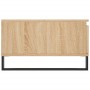 Mesa de centro madera de ingeniería roble Sonoma 90x60x35 cm de vidaXL, Mesas de centro - Ref: Foro24-827071, Precio: 68,87 €...