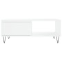 White engineered wood coffee table 90x60x35 cm by vidaXL, Coffee table - Ref: Foro24-827060, Price: 60,91 €, Discount: %