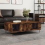 Smoked oak engineered wood coffee table 104x60x35 cm by vidaXL, Coffee table - Ref: Foro24-827089, Price: 77,19 €, Discount: %