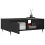 Mesa de centro madera de ingeniería negro 90x60x35 cm de vidaXL, Mesas de centro - Ref: Foro24-827053, Precio: 62,46 €, Descu...