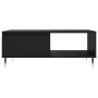 Mesa de centro madera de ingeniería negro 90x60x35 cm de vidaXL, Mesas de centro - Ref: Foro24-827053, Precio: 62,46 €, Descu...