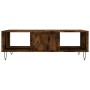 Smoked oak engineered wood coffee table 104x60x35 cm by vidaXL, Coffee table - Ref: Foro24-827089, Price: 77,19 €, Discount: %