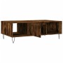 Smoked oak engineered wood coffee table 104x60x35 cm by vidaXL, Coffee table - Ref: Foro24-827089, Price: 76,99 €, Discount: %