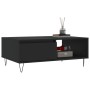 Mesa de centro madera de ingeniería negro 90x60x35 cm de vidaXL, Mesas de centro - Ref: Foro24-827061, Precio: 60,91 €, Descu...