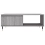 Engineered wood Sonoma gray coffee table 90x60x35 cm by vidaXL, Coffee table - Ref: Foro24-827058, Price: 73,70 €, Discount: %