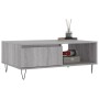 Mesa de centro madera de ingeniería gris Sonoma 90x60x35 cm de vidaXL, Mesas de centro - Ref: Foro24-827066, Precio: 62,05 €,...