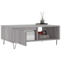 Mesa de centro madera de ingeniería gris Sonoma 90x60x35 cm de vidaXL, Mesas de centro - Ref: Foro24-827066, Precio: 62,05 €,...