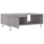 Mesa de centro madera de ingeniería gris Sonoma 90x60x35 cm de vidaXL, Mesas de centro - Ref: Foro24-827066, Precio: 62,05 €,...