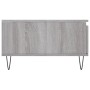 Mesa de centro madera de ingeniería gris Sonoma 90x60x35 cm de vidaXL, Mesas de centro - Ref: Foro24-827066, Precio: 62,05 €,...