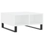 Mesa de centro madera de ingeniería blanco 60x60x30 cm de vidaXL, Mesas de centro - Ref: Foro24-827044, Precio: 56,39 €, Desc...