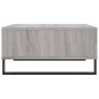 Mesa de centro madera de ingeniería gris Sonoma 60x60x30 cm de vidaXL, Mesas de centro - Ref: Foro24-827050, Precio: 65,82 €,...