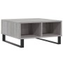 Mesa de centro madera de ingeniería gris Sonoma 60x60x30 cm de vidaXL, Mesas de centro - Ref: Foro24-827050, Precio: 65,82 €,...