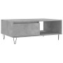 Mesa de centro madera de ingeniería gris hormigón 90x60x35 cm de vidaXL, Mesas de centro - Ref: Foro24-827064, Precio: 60,99 ...