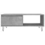 Mesa de centro madera de ingeniería gris hormigón 90x60x35 cm de vidaXL, Mesas de centro - Ref: Foro24-827064, Precio: 60,99 ...