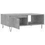 Mesa de centro madera de ingeniería gris hormigón 90x60x35 cm de vidaXL, Mesas de centro - Ref: Foro24-827064, Precio: 60,99 ...