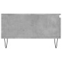 Mesa de centro madera de ingeniería gris hormigón 90x60x35 cm de vidaXL, Mesas de centro - Ref: Foro24-827064, Precio: 60,99 ...