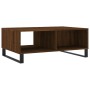 Mesa de centro madera de ingeniería roble marrón 90x60x35 cm de vidaXL, Mesas de centro - Ref: Foro24-827075, Precio: 70,99 €...