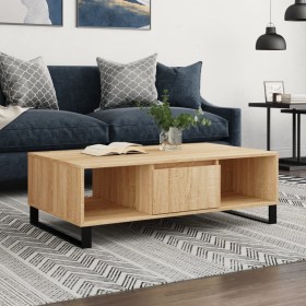 Sonoma oak engineered wood coffee table 104x60x35 cm by vidaXL, Coffee table - Ref: Foro24-827095, Price: 92,43 €, Discount: %