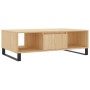 Sonoma oak engineered wood coffee table 104x60x35 cm by vidaXL, Coffee table - Ref: Foro24-827095, Price: 92,43 €, Discount: %