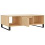 Mesa de centro madera de ingeniería roble Sonoma 104x60x35 cm de vidaXL, Mesas de centro - Ref: Foro24-827095, Precio: 92,34 ...