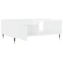 Glossy white engineered wood coffee table 90x60x35 cm by vidaXL, Coffee table - Ref: Foro24-827054, Price: 66,67 €, Discount: %