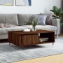 Brown oak engineered wood coffee table 90x60x35 cm by vidaXL, Coffee table - Ref: Foro24-827059, Price: 73,70 €, Discount: %