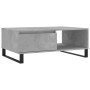 Engineered wood gray concrete coffee table 90x60x35 cm by vidaXL, Coffee table - Ref: Foro24-827072, Price: 80,78 €, Discount: %