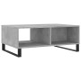 Mesa de centro madera de ingeniería gris hormigón 90x60x35 cm de vidaXL, Mesas de centro - Ref: Foro24-827072, Precio: 80,78 ...