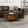 Smoked oak engineered wood coffee table 90x60x35 cm by vidaXL, Coffee table - Ref: Foro24-827065, Price: 70,99 €, Discount: %