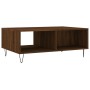 Mesa de centro madera de ingeniería roble marrón 90x60x35 cm de vidaXL, Mesas de centro - Ref: Foro24-827067, Precio: 62,05 €...