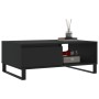 Black engineered wood coffee table 90x60x35 cm by vidaXL, Coffee table - Ref: Foro24-827069, Price: 98,99 €, Discount: %