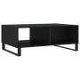 Black engineered wood coffee table 90x60x35 cm by vidaXL, Coffee table - Ref: Foro24-827069, Price: 98,99 €, Discount: %