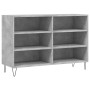 Concrete gray plywood sideboard 103.5x35x70 cm by vidaXL, Sideboards - Ref: Foro24-827112, Price: 67,41 €, Discount: %