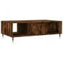 Smoked oak engineered wood coffee table 104x60x35 cm by vidaXL, Coffee table - Ref: Foro24-827081, Price: 67,17 €, Discount: %