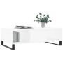 Mesa de centro madera de ingeniería blanco 104x60x35 cm de vidaXL, Mesas de centro - Ref: Foro24-827092, Precio: 90,18 €, Des...