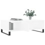 Mesa de centro madera de ingeniería blanco 104x60x35 cm de vidaXL, Mesas de centro - Ref: Foro24-827092, Precio: 90,18 €, Des...