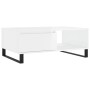 Glossy white engineered wood coffee table 90x60x35 cm by vidaXL, Coffee table - Ref: Foro24-827070, Price: 87,99 €, Discount: %