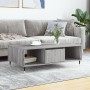 Sonoma-Couchtisch aus grauem Holzwerkstoff, 104 x 60 x 35 cm von vidaXL, Couchtisch - Ref: Foro24-827082, Preis: 80,66 €, Rab...