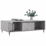 Sonoma gray engineered wood coffee table 104x60x35 cm by vidaXL, Coffee table - Ref: Foro24-827082, Price: 80,99 €, Discount: %